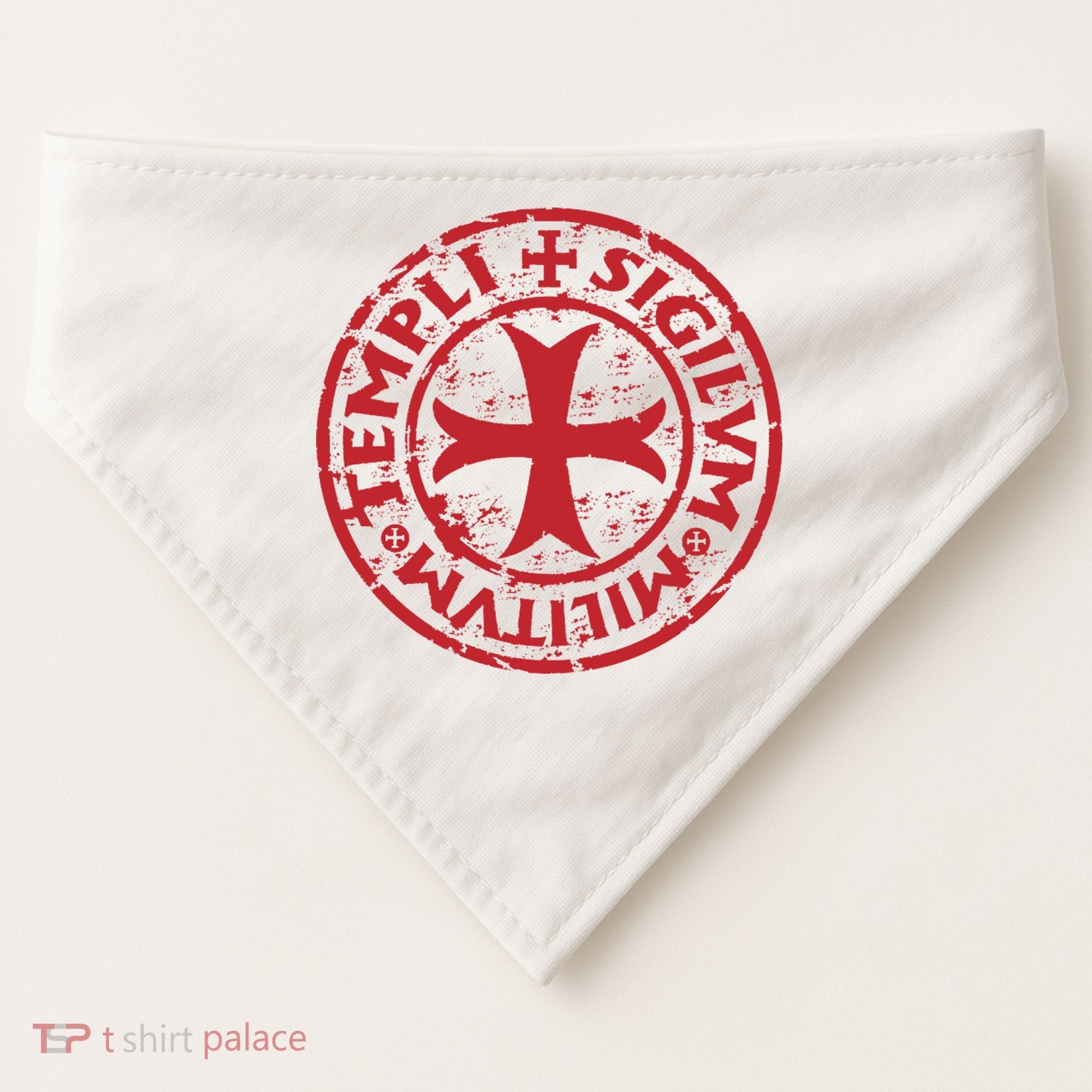 Knights Templar USA-Made Doggie Bandana