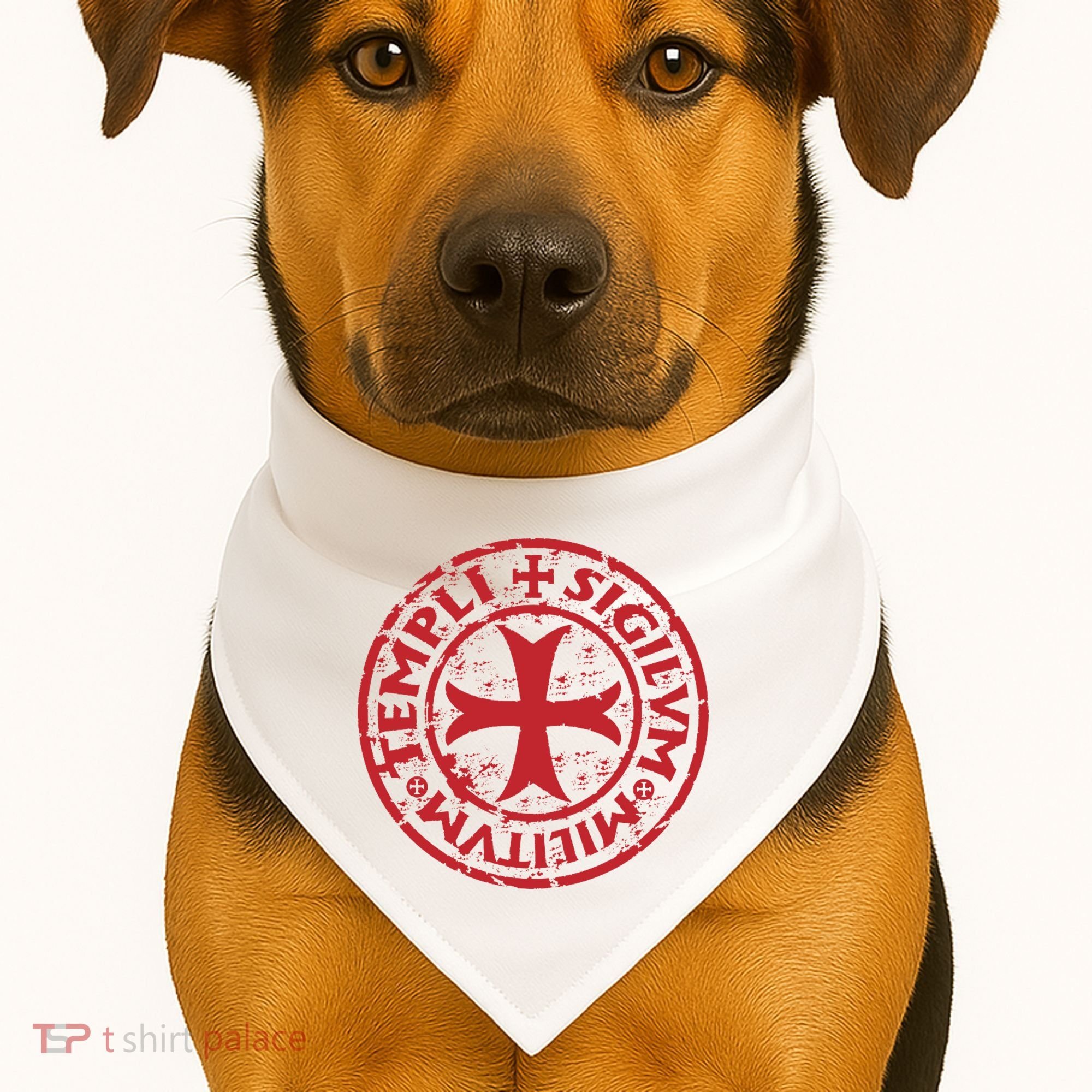 Knights Templar USA-Made Doggie Bandana