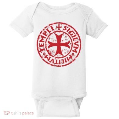 Knights Templar Baby Bodysuit