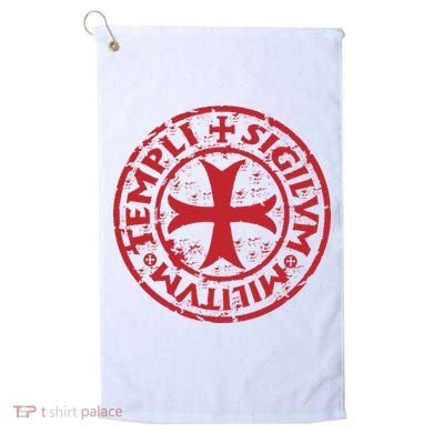 Knights Templar Golf Towel