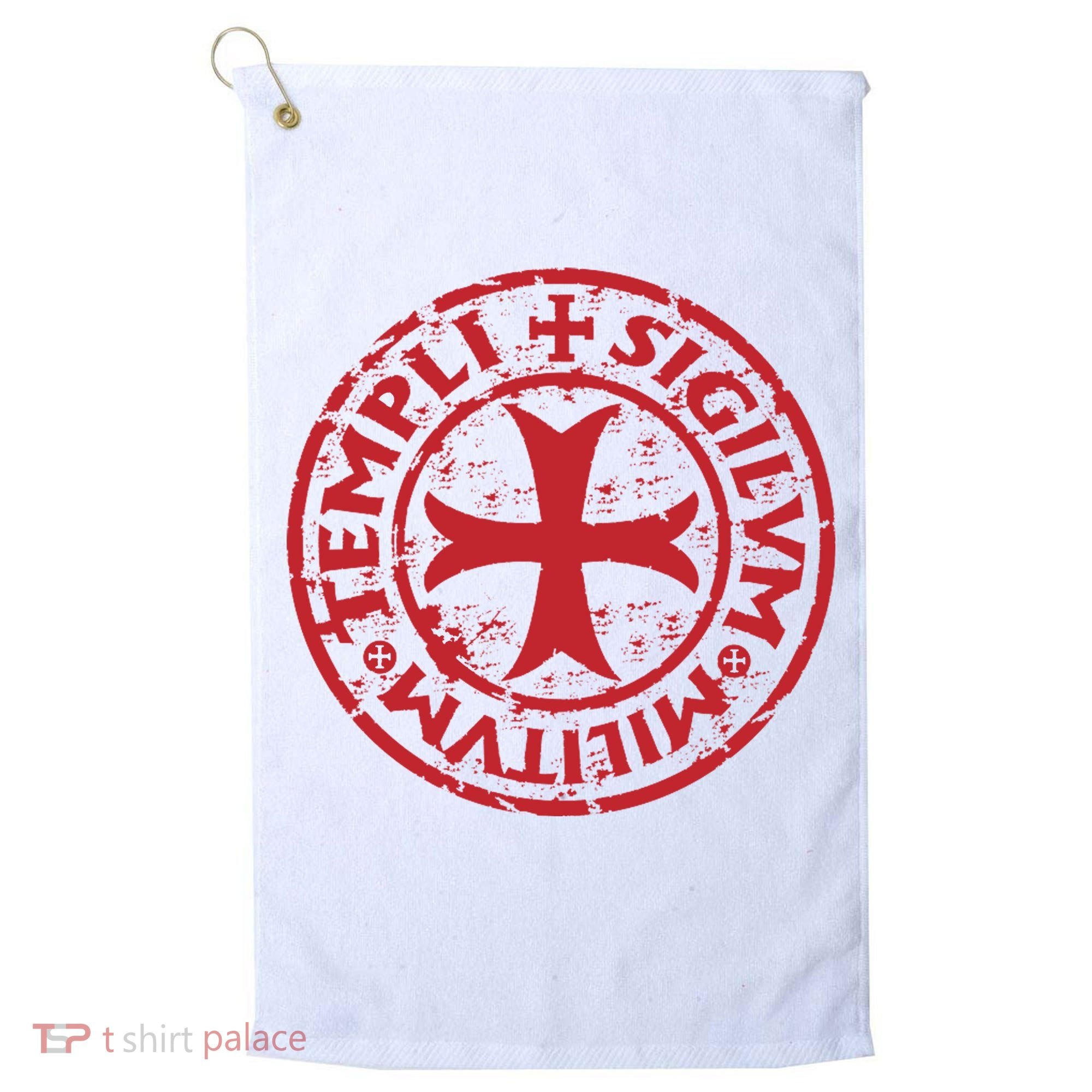 Knights Templar Golf Towel