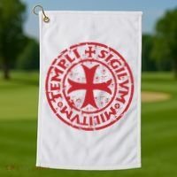 Knights Templar Golf Towel thumb 1