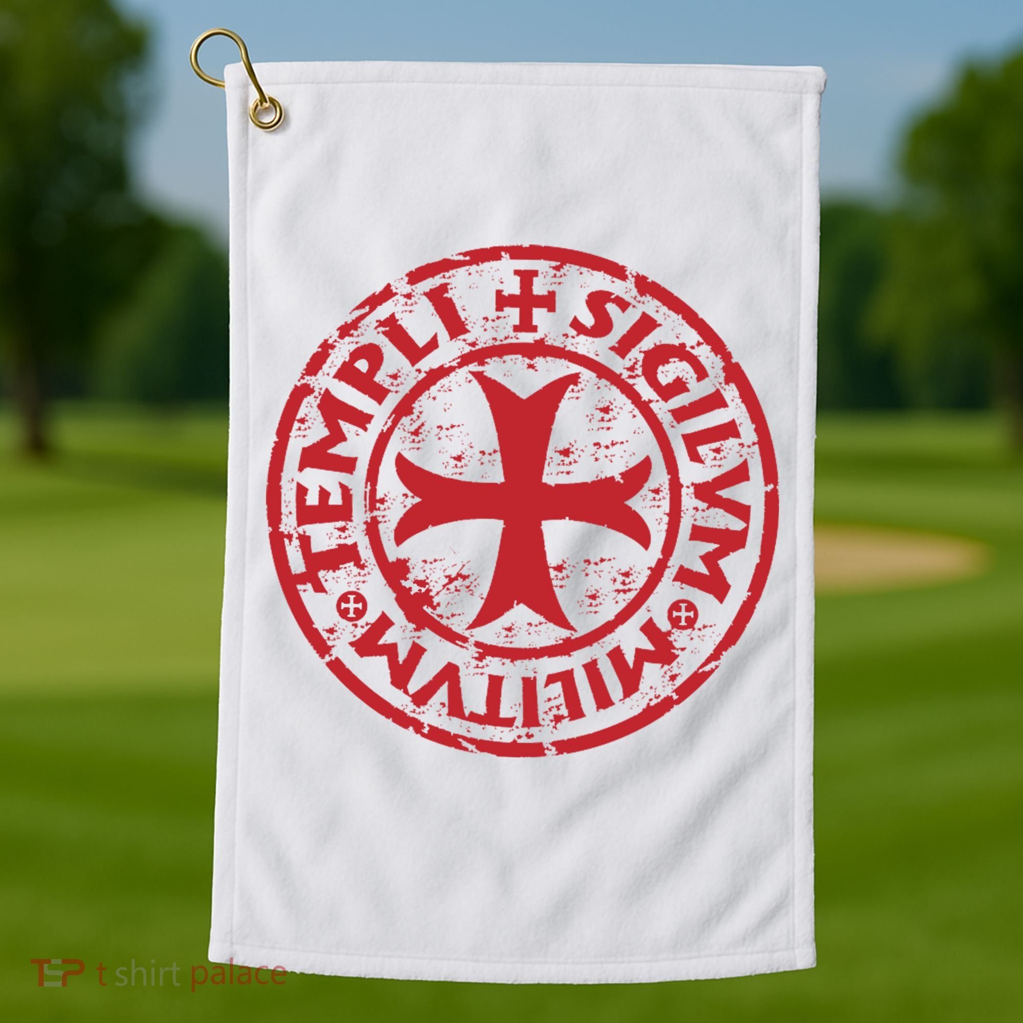 Knights Templar Golf Towel