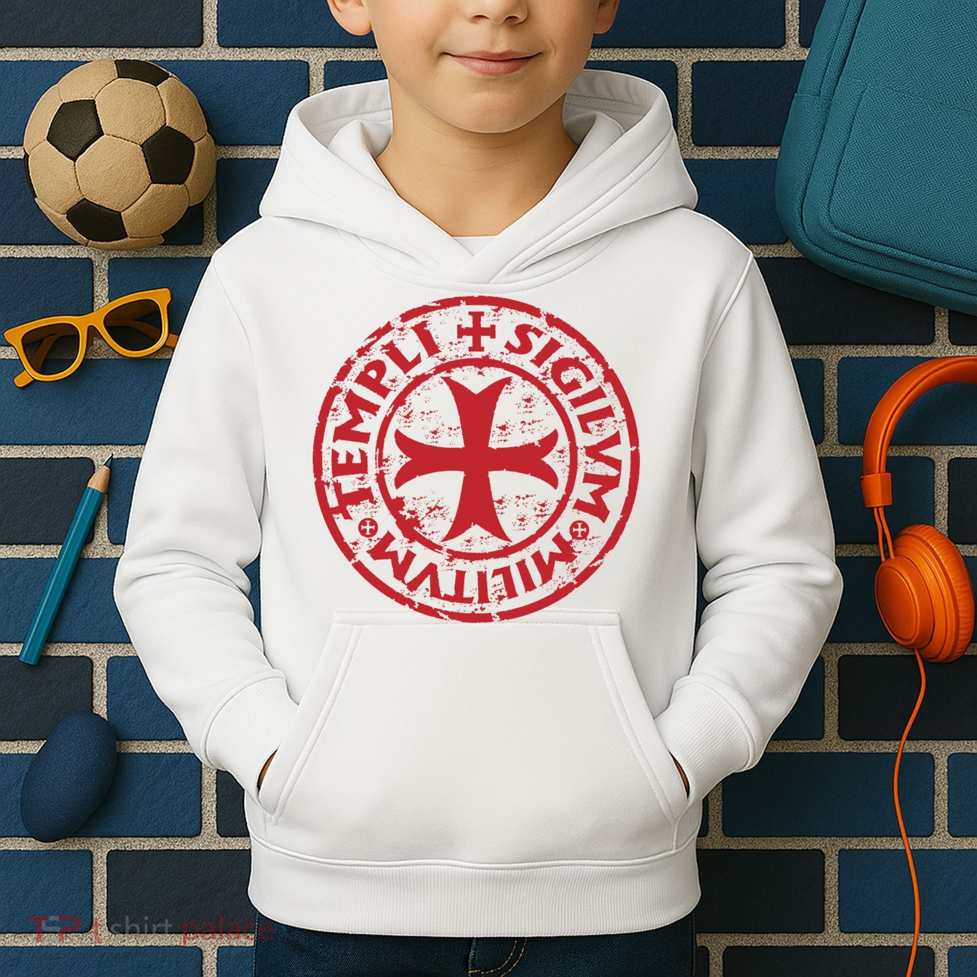 Knights Templar Kids Hoodie