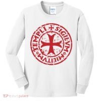 Knights Templar Kids Long Sleeve Shirt thumb 0