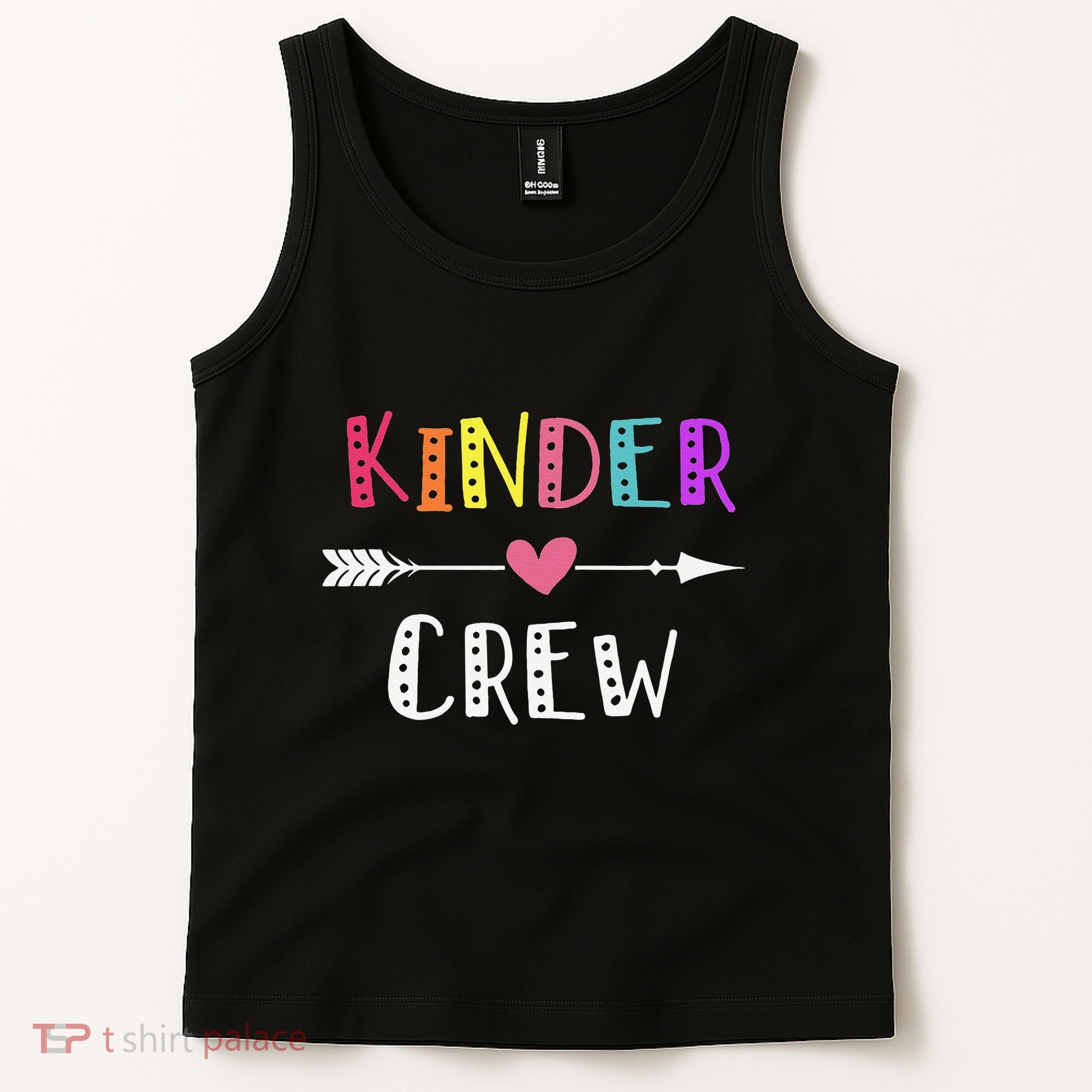 Kindergarten Teacher Kinder Crew First Day Of School Tank Top