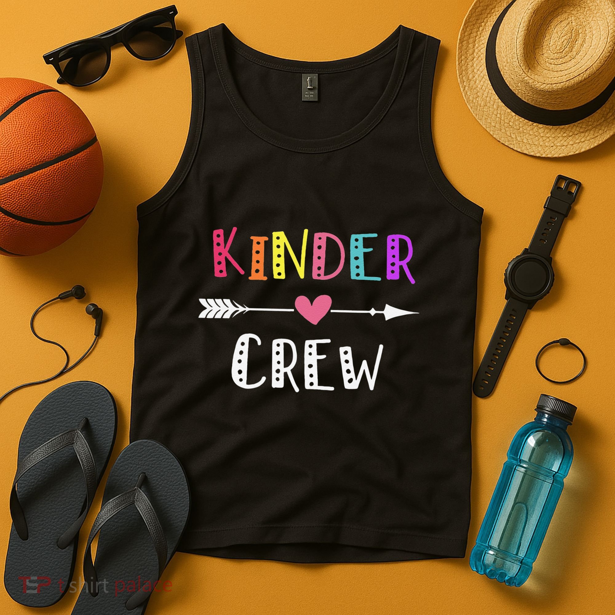 Kindergarten Teacher Kinder Crew First Day Of School Tank Top