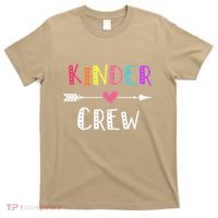 Kindergarten Teacher Kinder Crew First Day Of School T-Shirt thumb 0