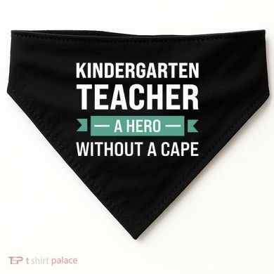 Kindergarten Teacher Kindergarten Teacher Gift USA-Made Doggie Bandana
