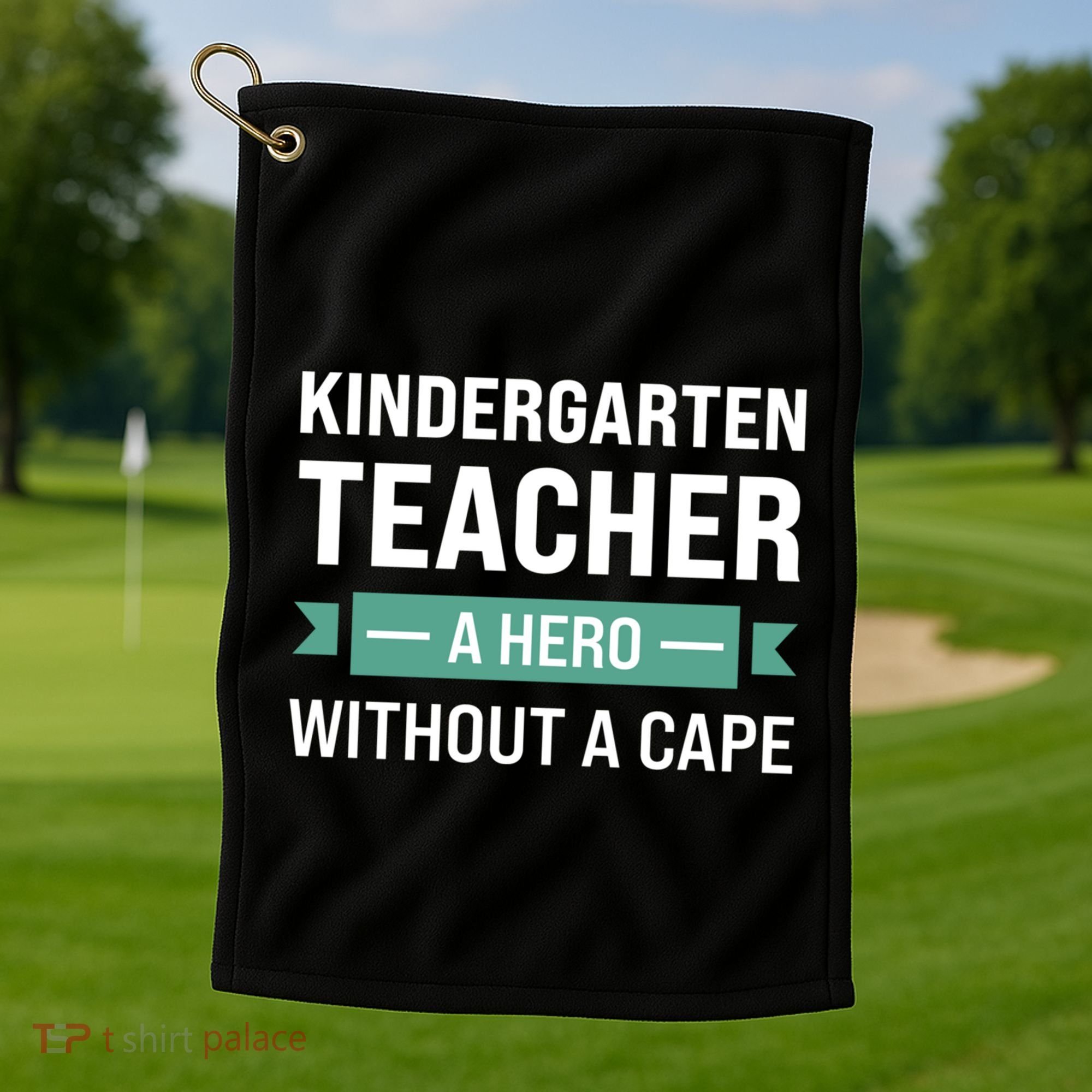 Kindergarten Teacher Kindergarten Teacher Gift Golf Towel