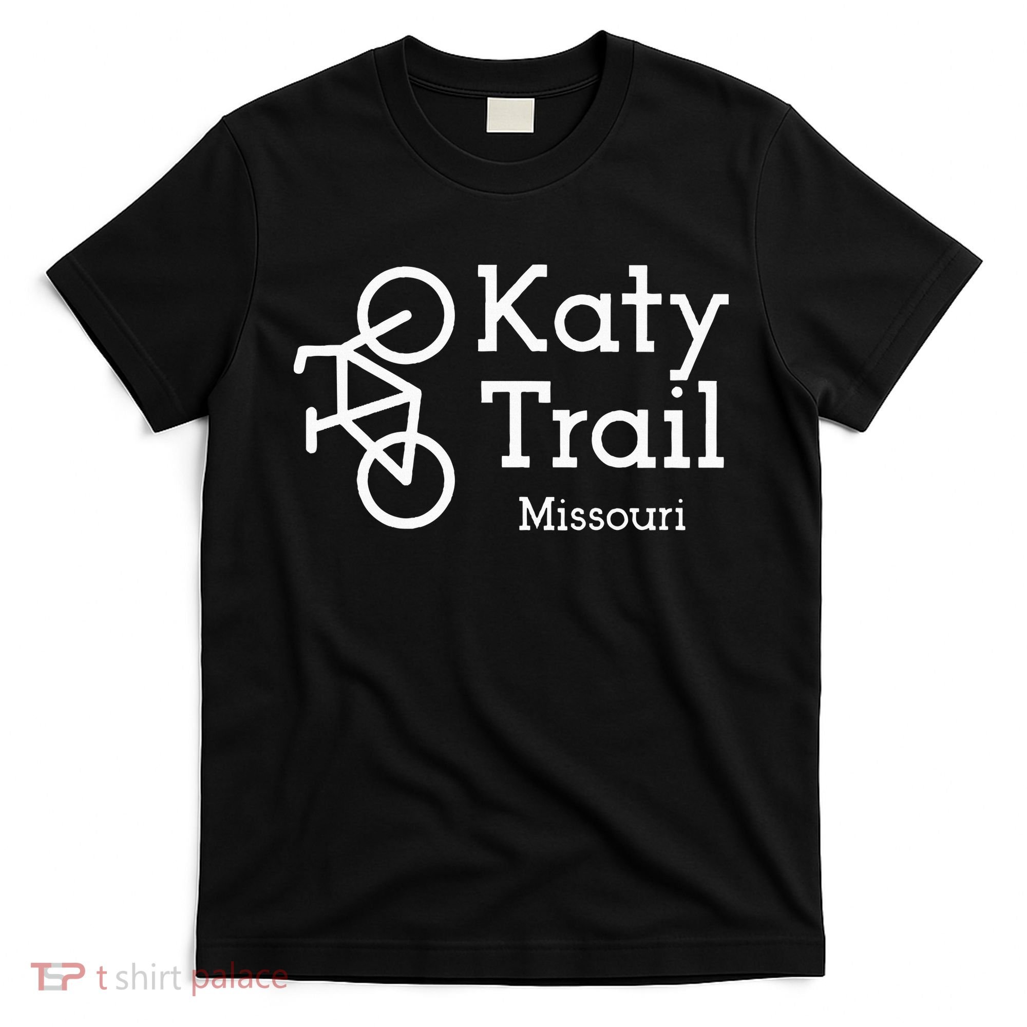 Katy Trail Missouri Biker Cyclist Wo T-Shirt