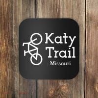 Katy Trail Missouri Biker Cyclist Wo Coaster thumb 0