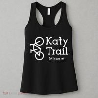 Katy Trail Missouri Biker Cyclist Wo Women's Tank Top thumb 3