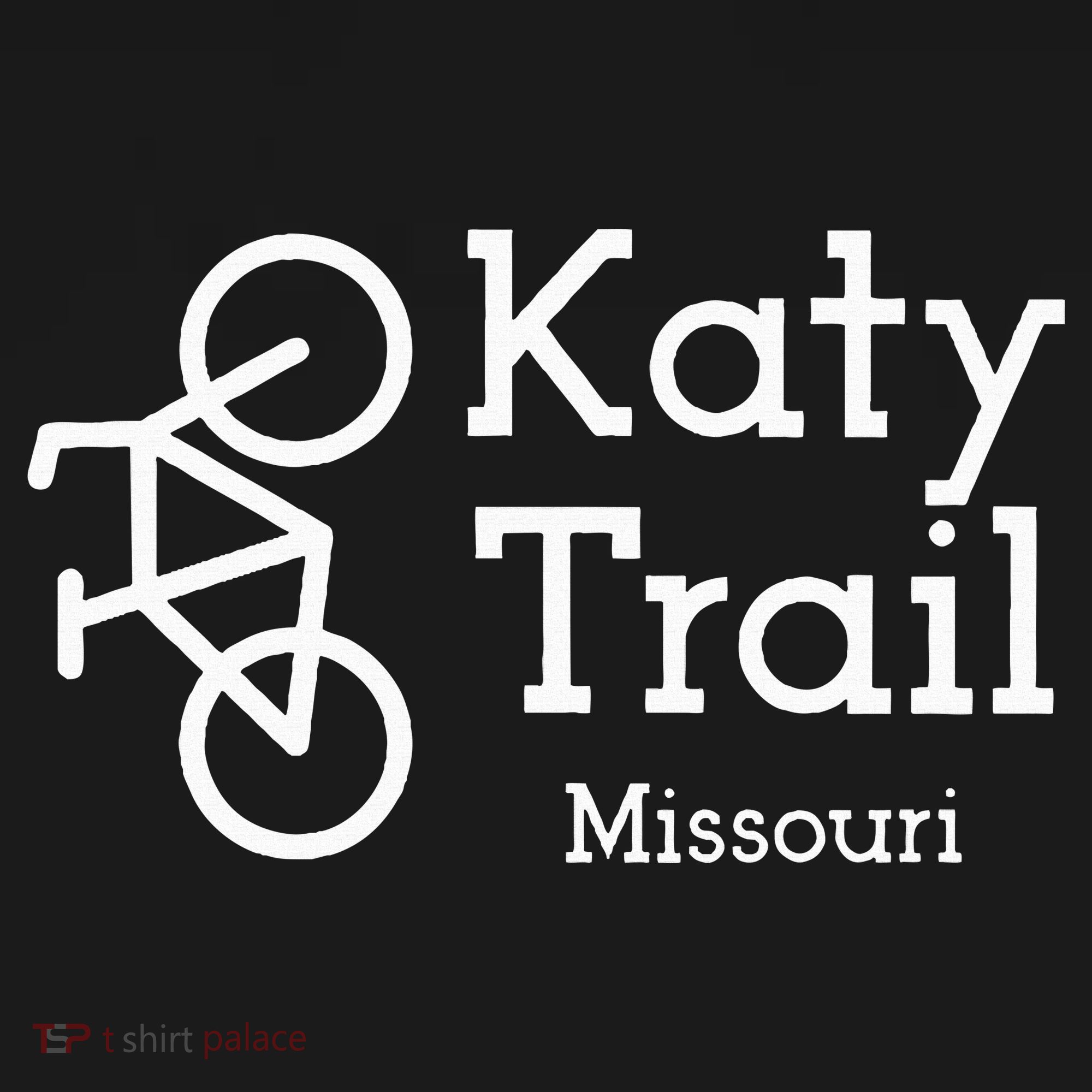 Katy Trail Missouri Biker Cyclist Wo Women's Tank Top