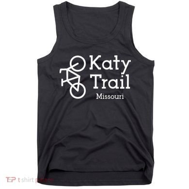 Katy Trail Missouri Biker Cyclist Wo Tank Top