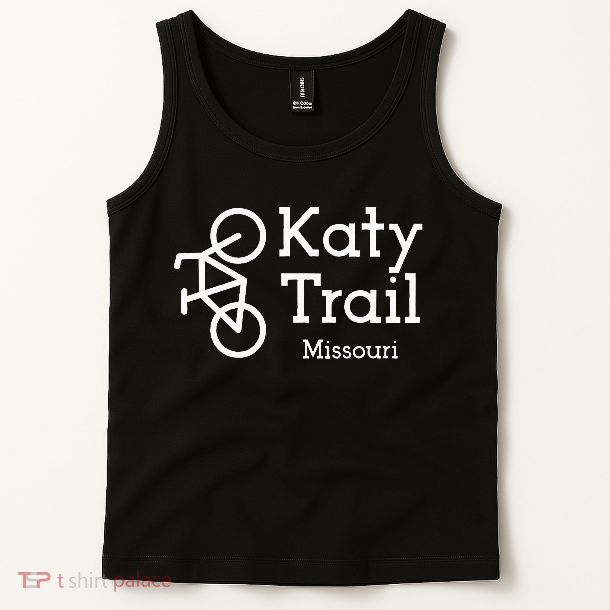 Katy Trail Missouri Biker Cyclist Wo Tank Top