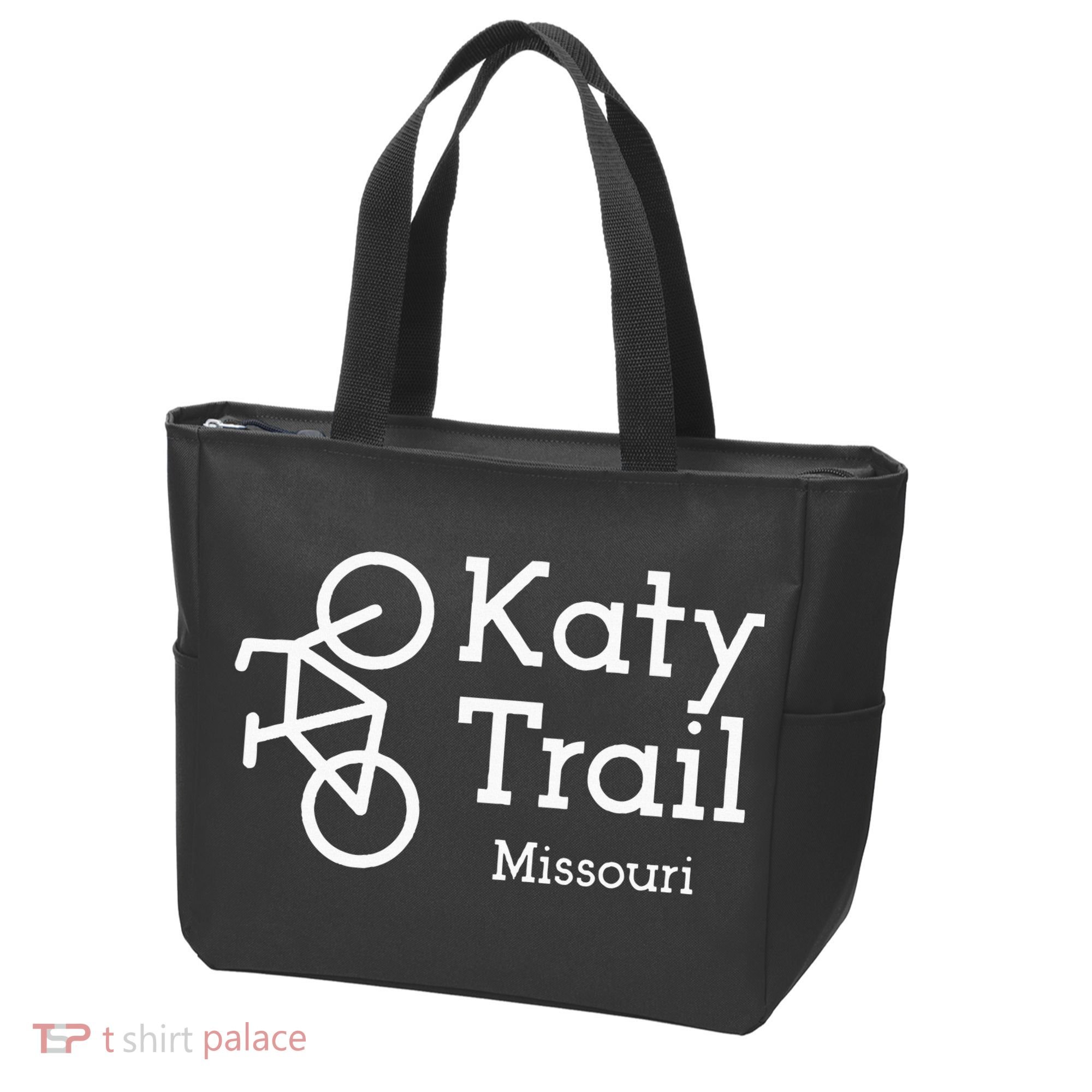 Katy Trail Missouri Biker Cyclist Wo Tote Bag