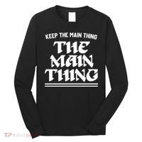 Keep The Main Thing The Main Thing Long Sleeve Shirt thumb 0