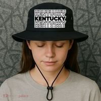 Kentucky Typography Mashup Bucket Hat thumb 3