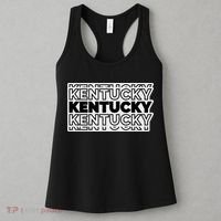 Kentucky Typography Mashup Women's Tank Top thumb 3