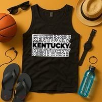 Kentucky Typography Mashup Tank Top thumb 4