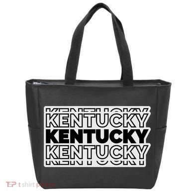 Kentucky Typography Mashup Tote Bag