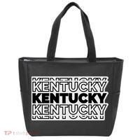 Kentucky Typography Mashup Tote Bag thumb 0