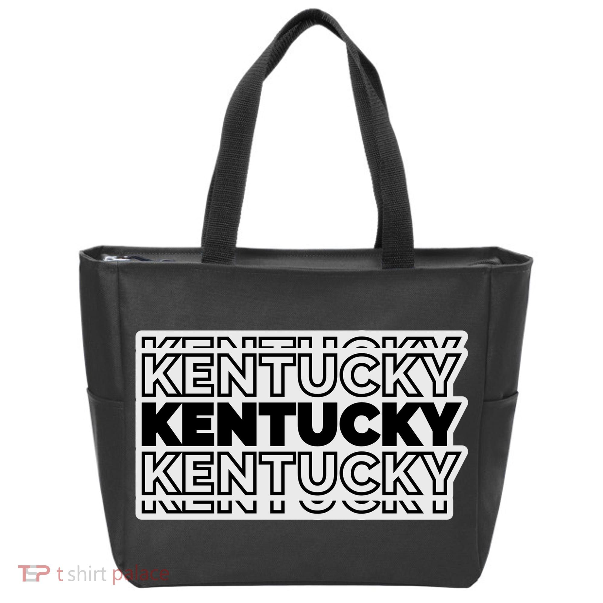 Kentucky Typography Mashup Tote Bag