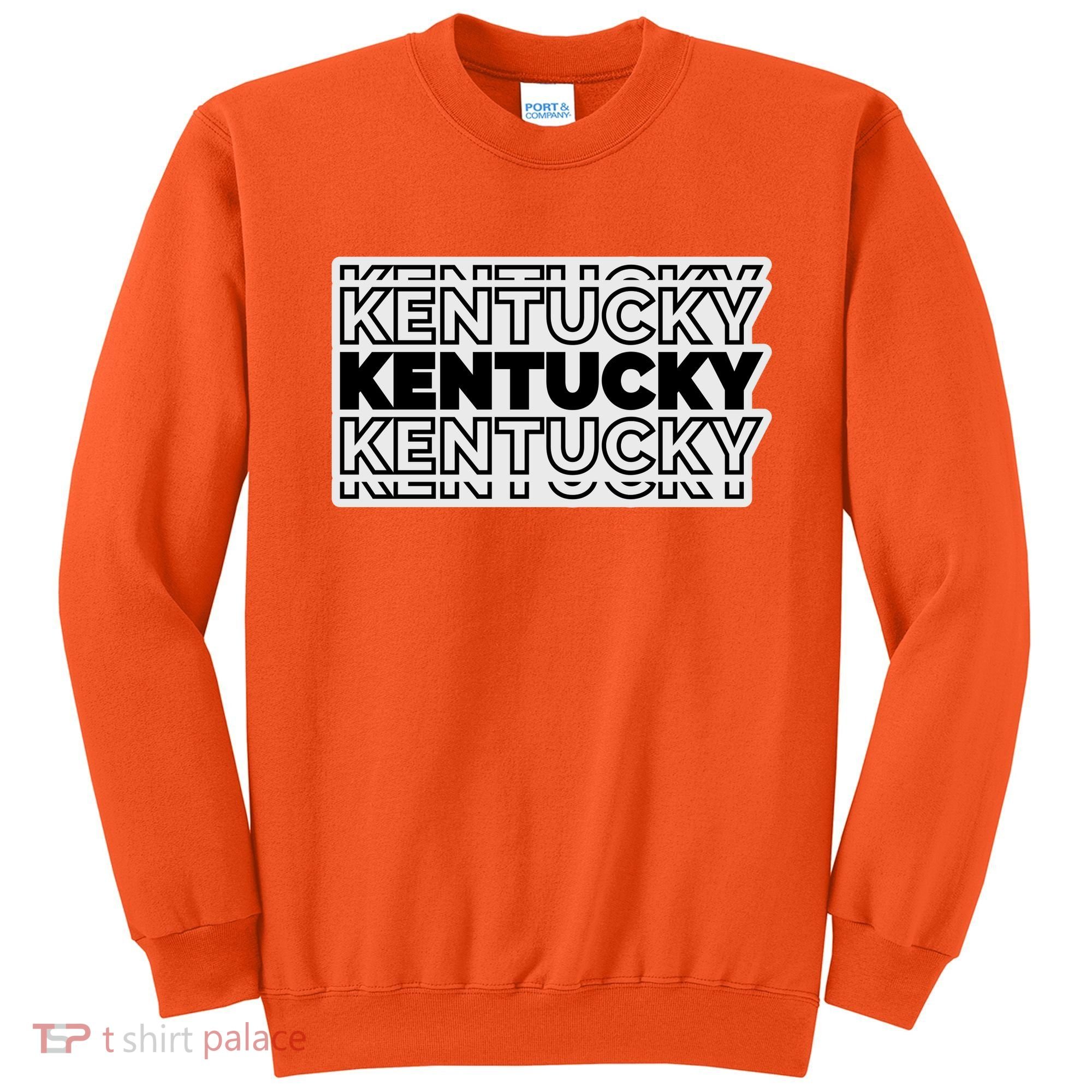 Kentucky Typography Mashup Sweatshirt
