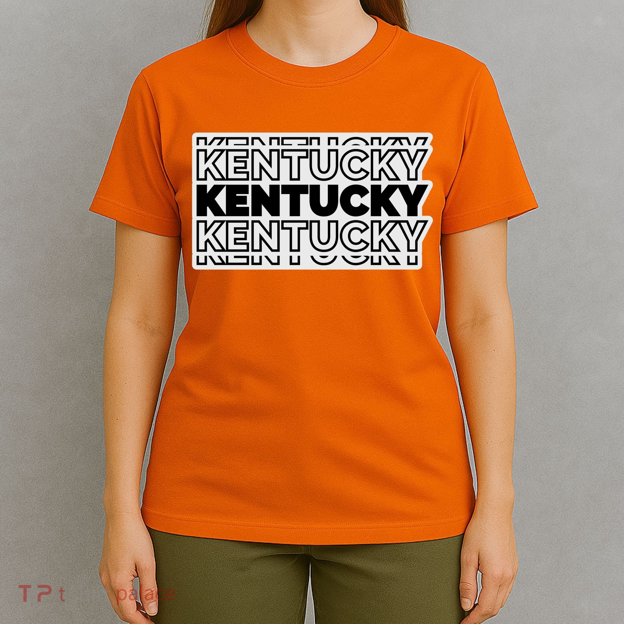 Kentucky Typography Mashup T-Shirt