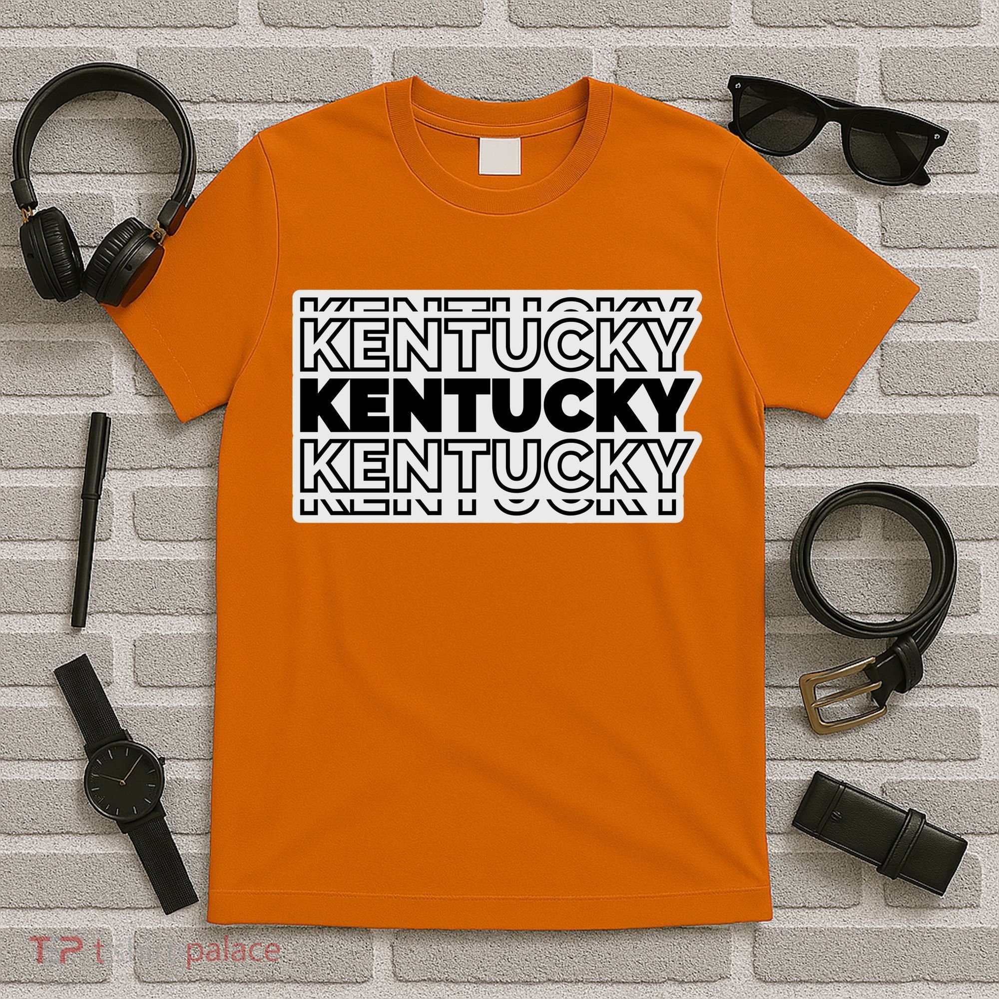 Kentucky Typography Mashup T-Shirt