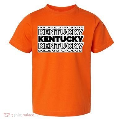Kentucky Typography Mashup Toddler T-Shirt