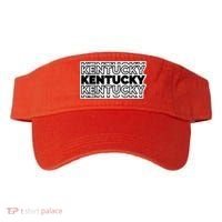 Kentucky Typography Mashup Visor thumb 0