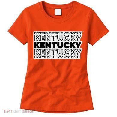 Kentucky Typography Mashup Women's T-Shirt