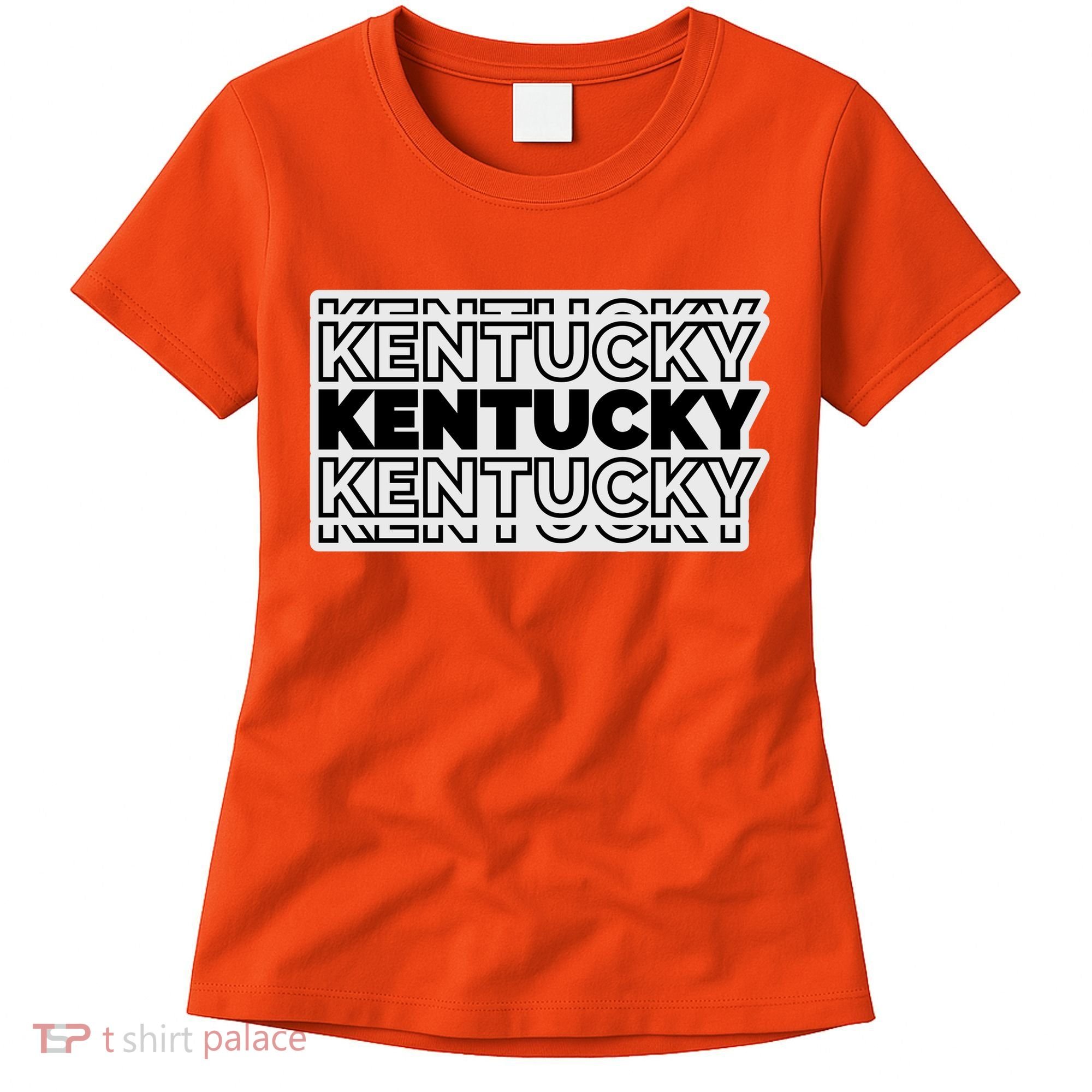 Kentucky Typography Mashup Women's T-Shirt