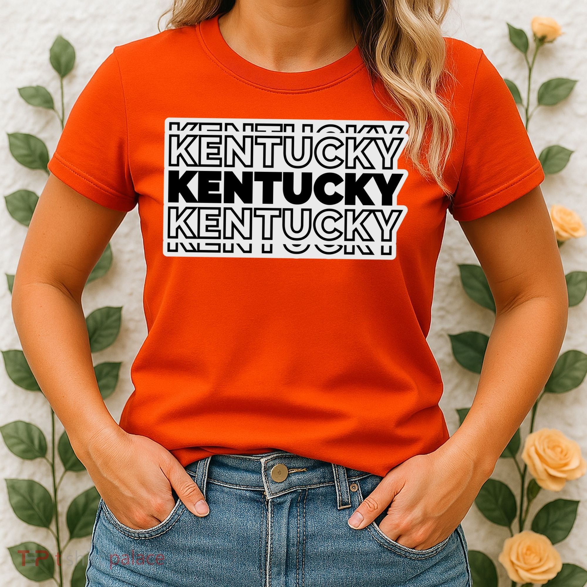 Kentucky Typography Mashup Women's T-Shirt