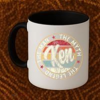 Ken The Man The Myth The Legend First Name Ken Coffee Mug thumb 2
