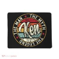 Ken The Man The Myth The Legend First Name Ken Mousepad thumb 0