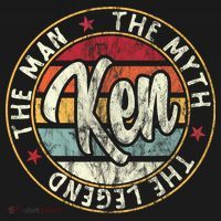 Ken The Man The Myth The Legend First Name Ken Women's Tank Top thumb 5