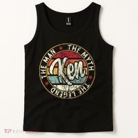Ken The Man The Myth The Legend First Name Ken Tank Top thumb 2