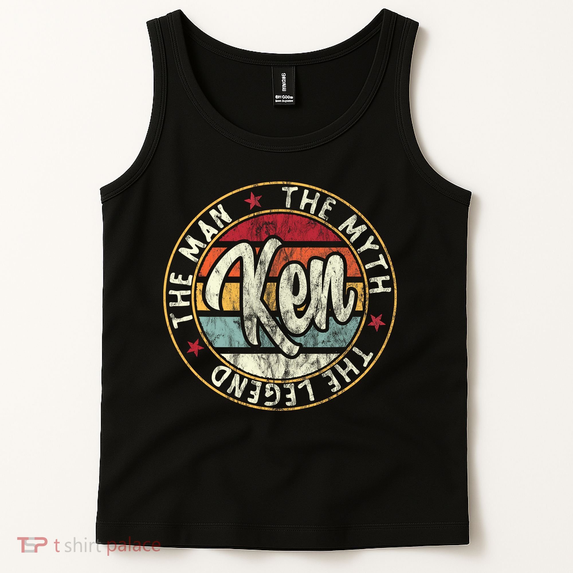 Ken The Man The Myth The Legend First Name Ken Tank Top