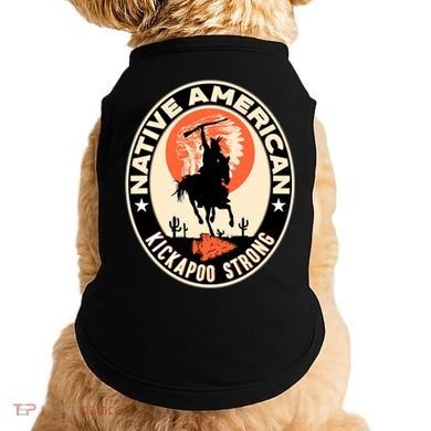 Kickapoo Tribe Native American Indian Pride Strong Gift Doggie Tank