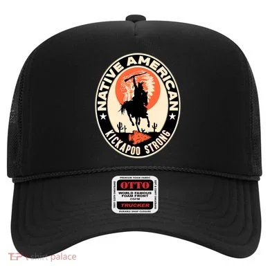 Kickapoo Tribe Native American Indian Pride Strong Gift Hat