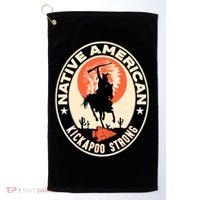 Kickapoo Tribe Native American Indian Pride Strong Gift Golf Towel thumb 0