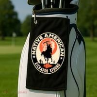 Kickapoo Tribe Native American Indian Pride Strong Gift Golf Towel thumb 2