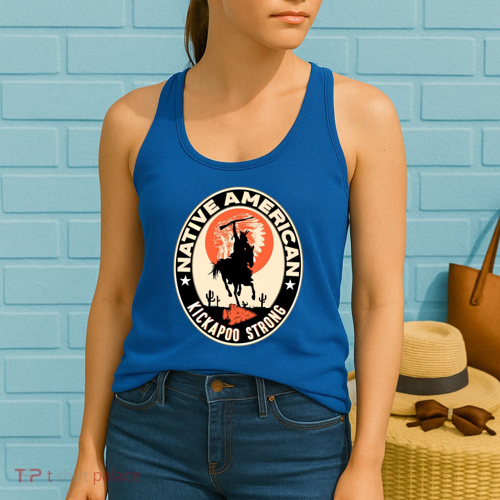 Kickapoo Tribe Native American Indian Pride Strong Gift Women's Tank Top