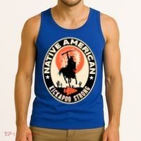 Kickapoo Tribe Native American Indian Pride Strong Gift Tank Top thumb 3