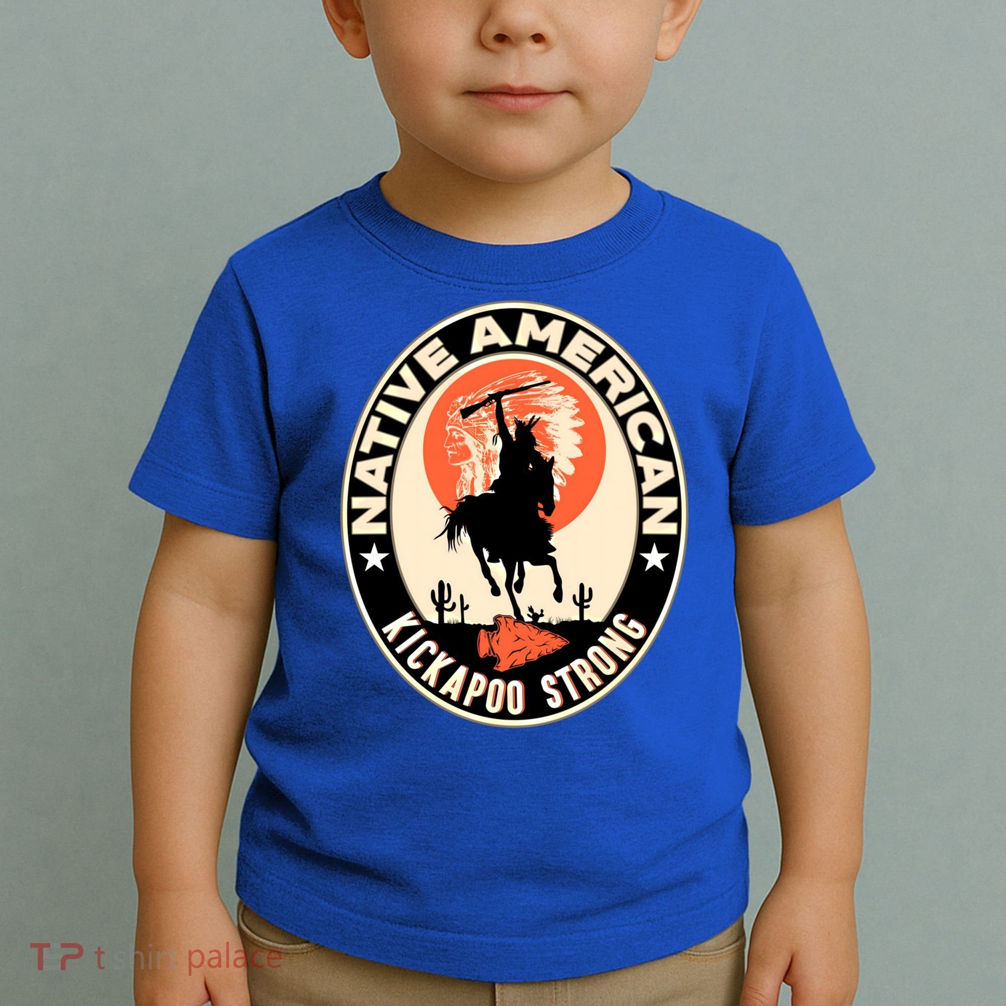 Kickapoo Tribe Native American Indian Pride Strong Gift Toddler T-Shirt