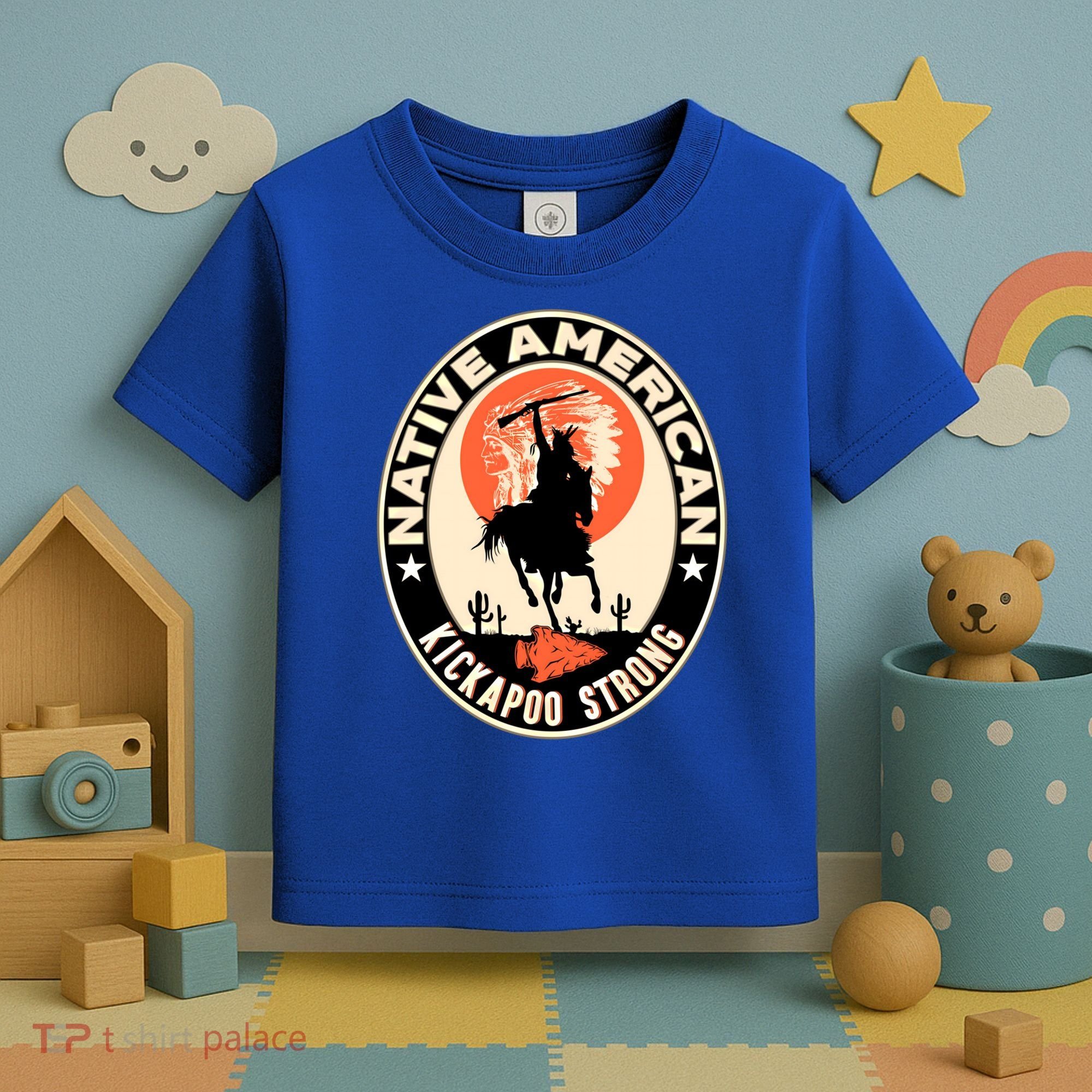 Kickapoo Tribe Native American Indian Pride Strong Gift Toddler T-Shirt