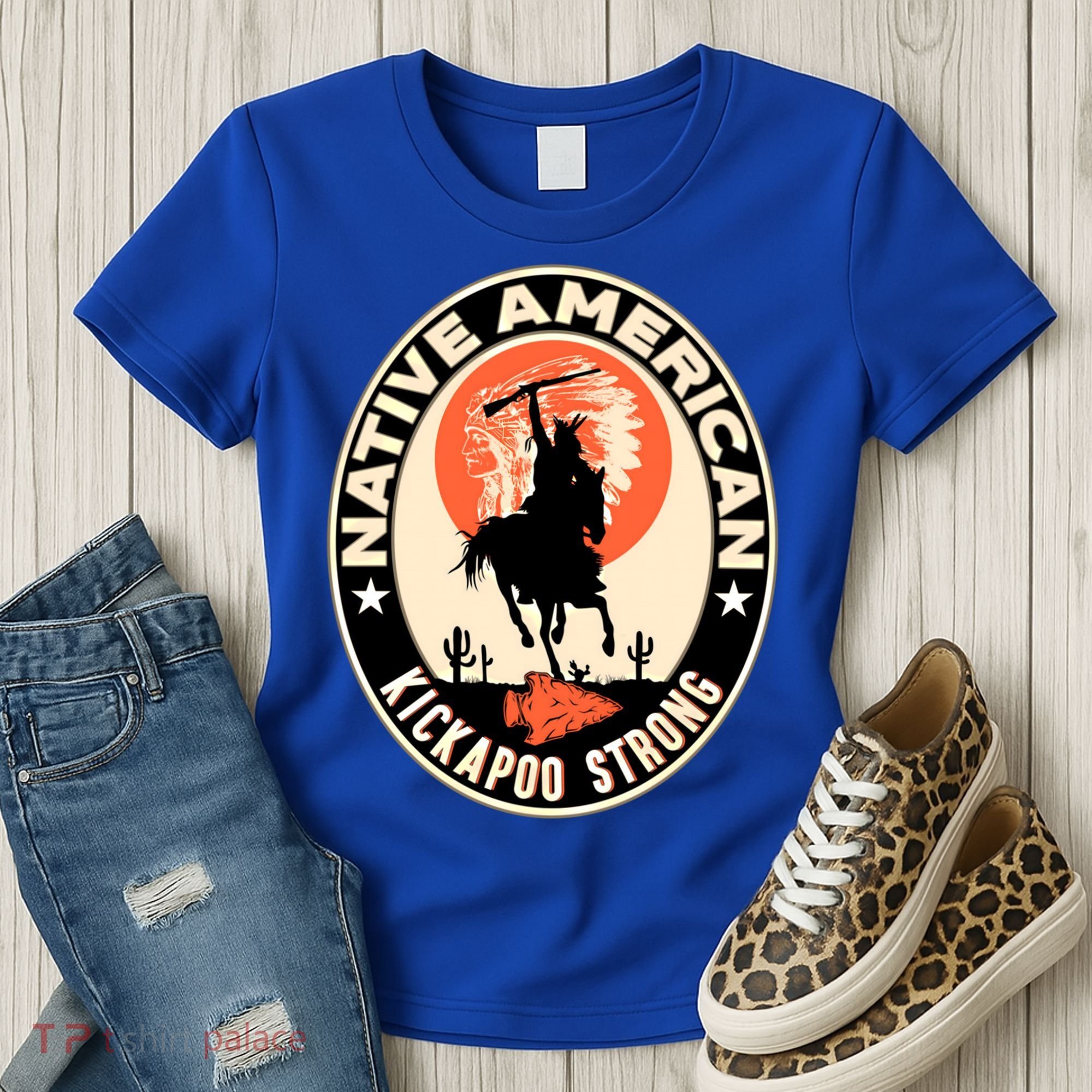 Kickapoo Tribe Native American Indian Pride Strong Gift Women's T-Shirt